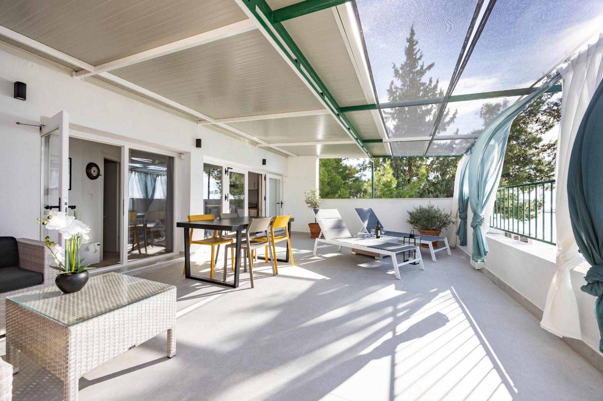 Apartments Krzanic Подгора Экстерьер фото