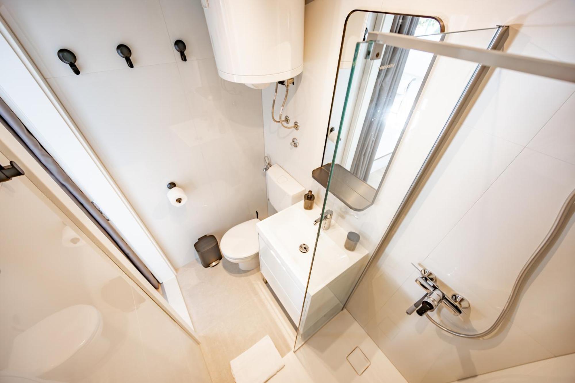 Apartments Krzanic Подгора Экстерьер фото