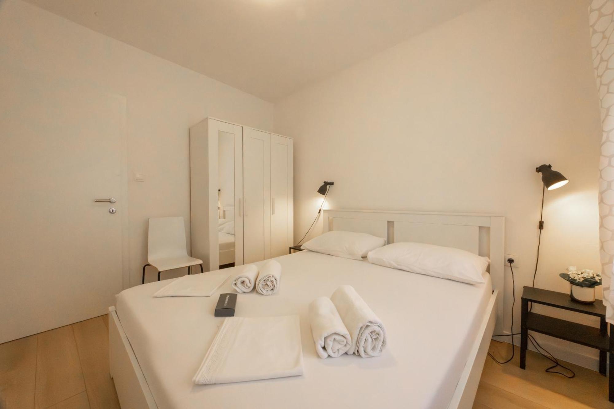 Apartments Krzanic Подгора Экстерьер фото